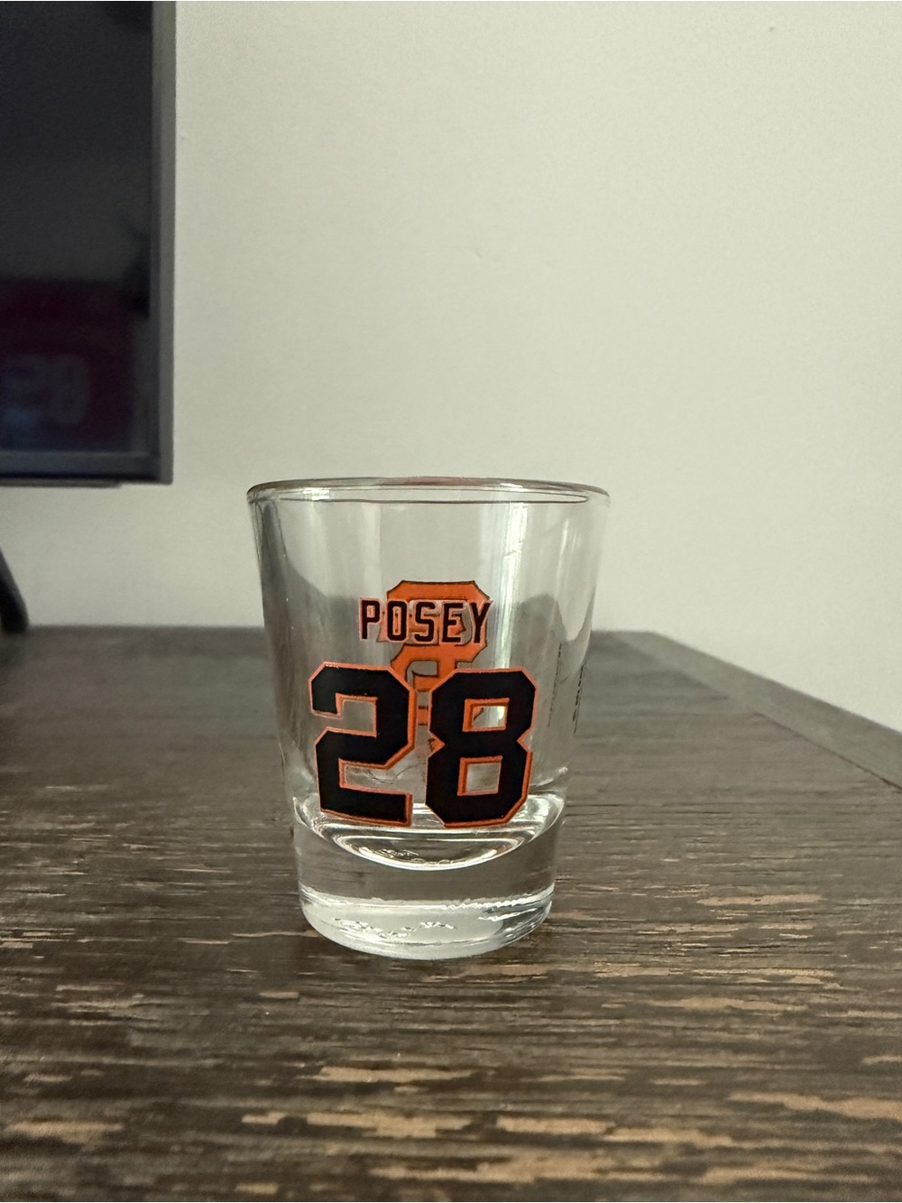 Buster Posey( San Francisco Giants) Shot Glass
